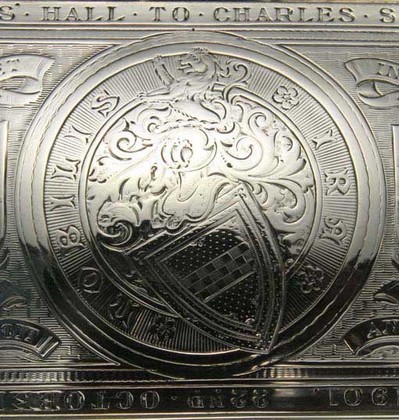 Scottish Silver Box - Archers Hall.